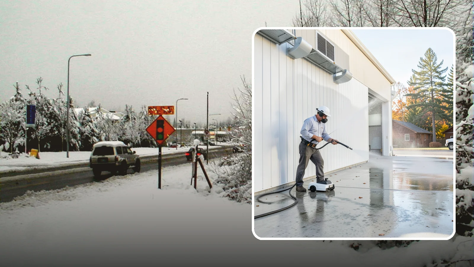 Warehouse Floor Cleaning in Newcastle, King County, WA - Restore large commercial warehouse floors with industrial degreasing and ride-on surface cleaning.