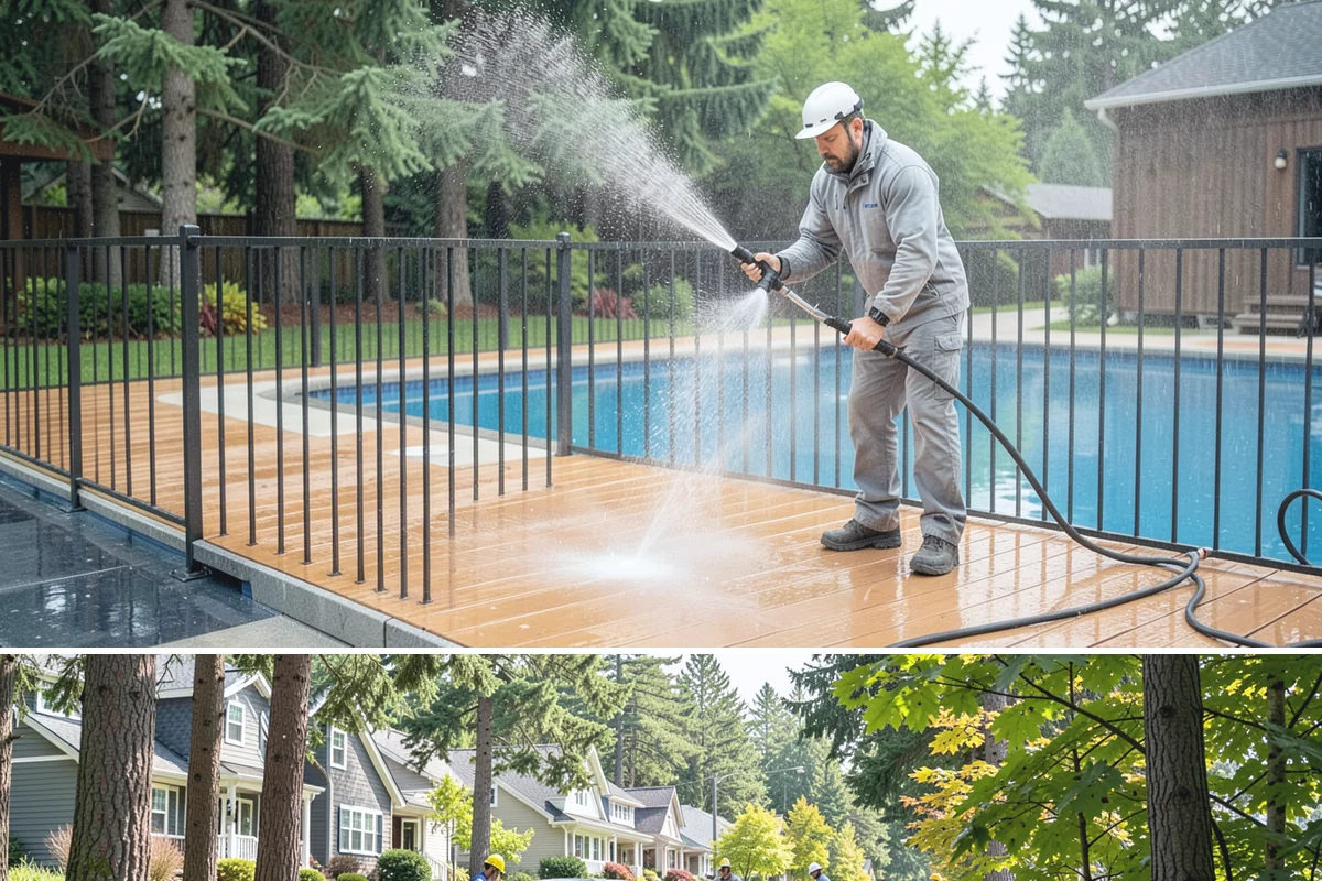 Warehouse Floor Cleaning in Normandy Park, King County, WA - Interior warehouse floors can be serviced in any season, with many operations preferring scheduled off-hours cleanings regardless...