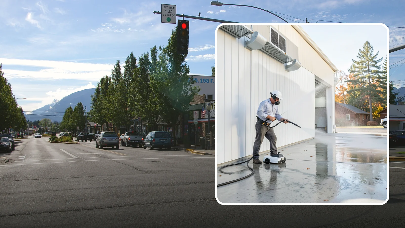 Warehouse Floor Cleaning in North Bend, King County, WA - Restore large commercial warehouse floors with industrial degreasing and ride-on surface cleaning.