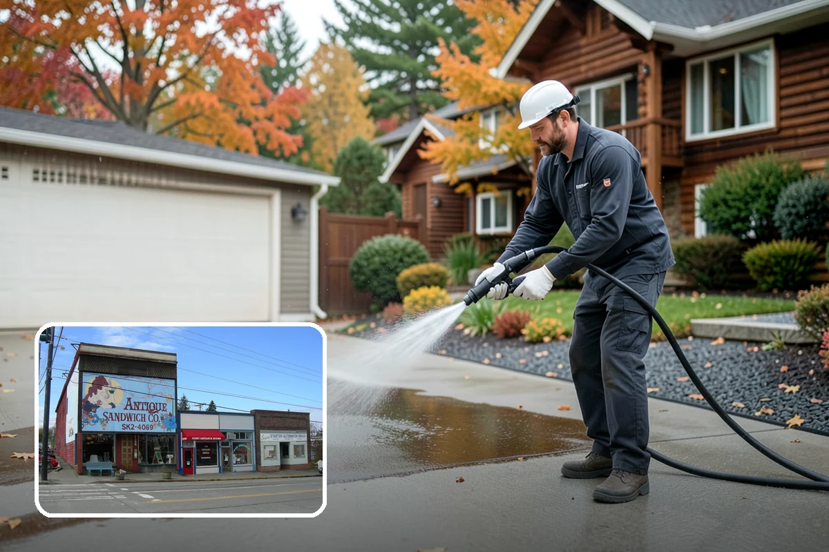 Warehouse Floor Cleaning in Ruston, Pierce County, WA - Handles large-format concrete efficiently with commercial equipment