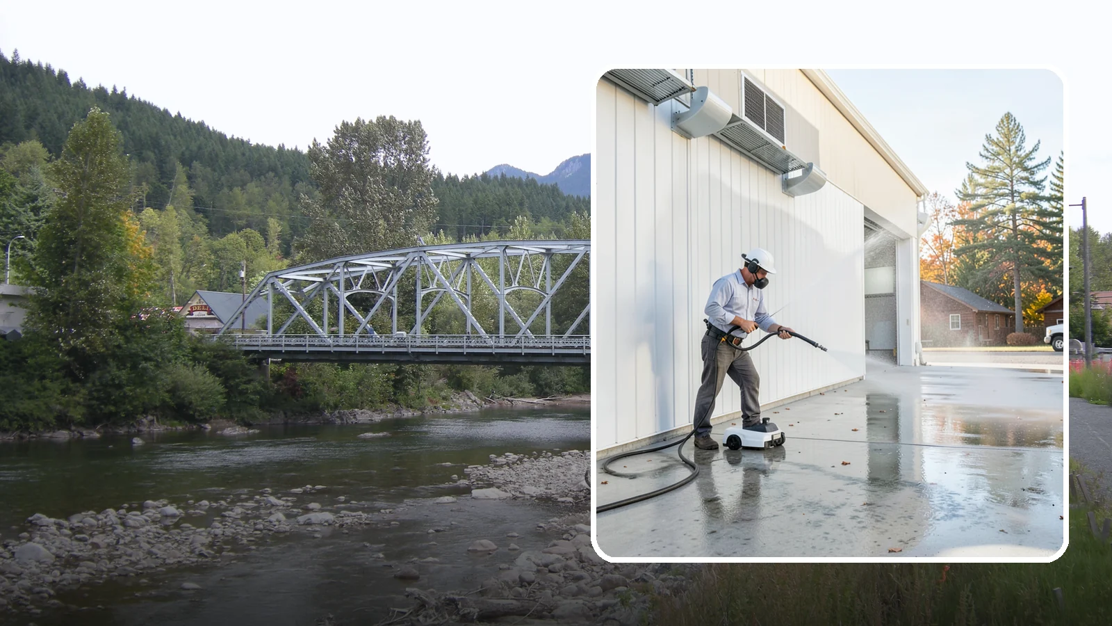 Warehouse Floor Cleaning in Skykomish, King County, WA - Restore large commercial warehouse floors with industrial degreasing and ride-on surface cleaning.