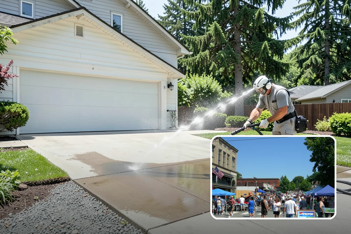 Warehouse Floor Cleaning in Snohomish, Snohomish County, WA - Handles large-format concrete efficiently with commercial equipment