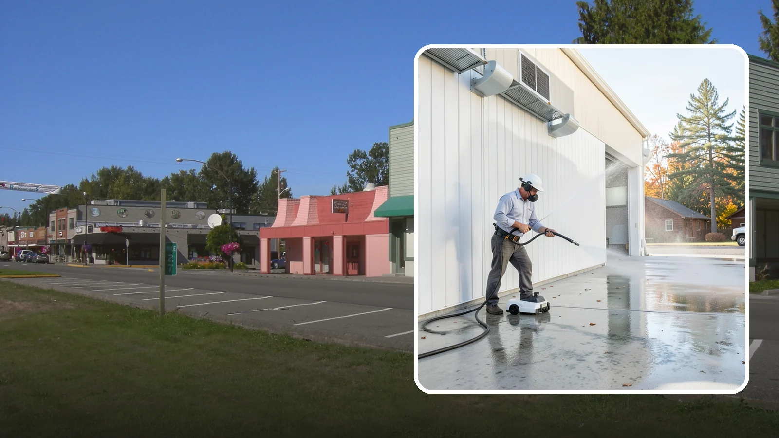 Warehouse Floor Cleaning in Snoqualmie, King County, WA - Restore large commercial warehouse floors with industrial degreasing and ride-on surface cleaning.