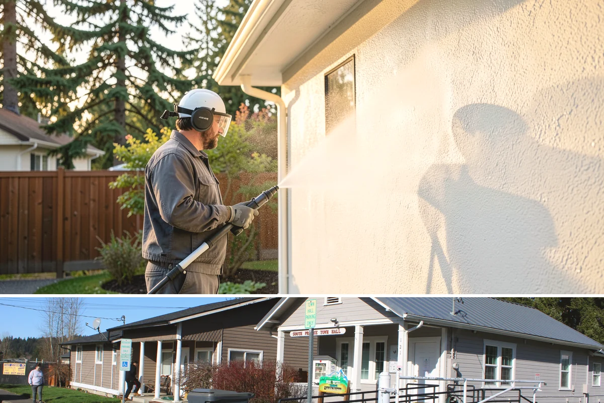 Warehouse Floor Cleaning in South Prairie, Pierce County, WA - Interior warehouse floors can be serviced in any season, with many operations preferring scheduled off-hours cleanings regardless...
