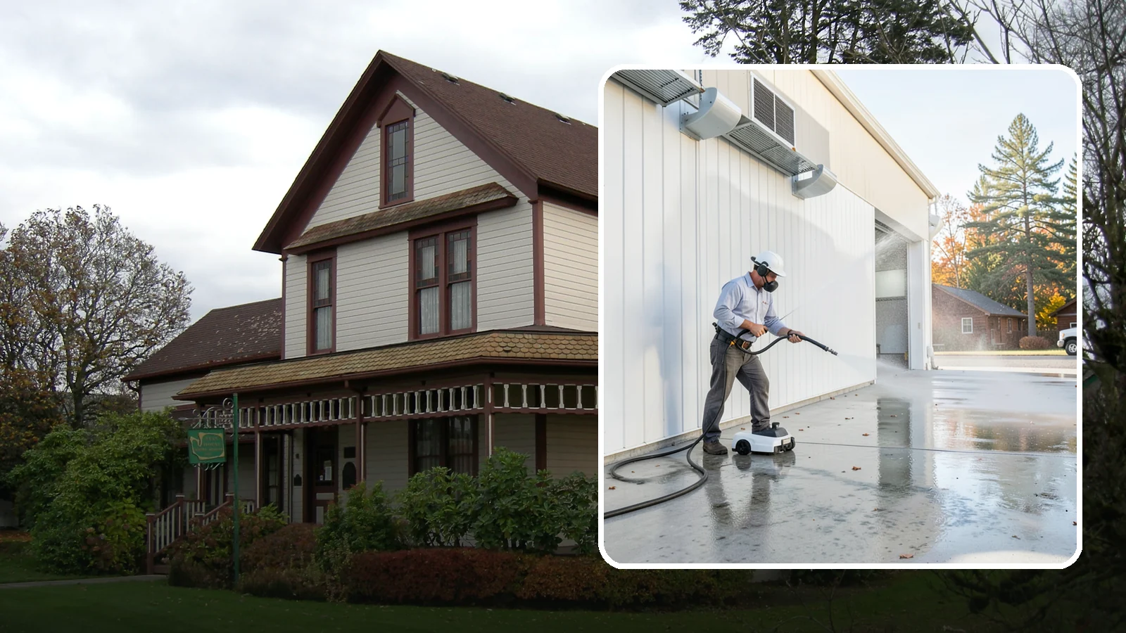 Warehouse Floor Cleaning in Sumner, Pierce County, WA - Restore large commercial warehouse floors with industrial degreasing and ride-on surface cleaning.