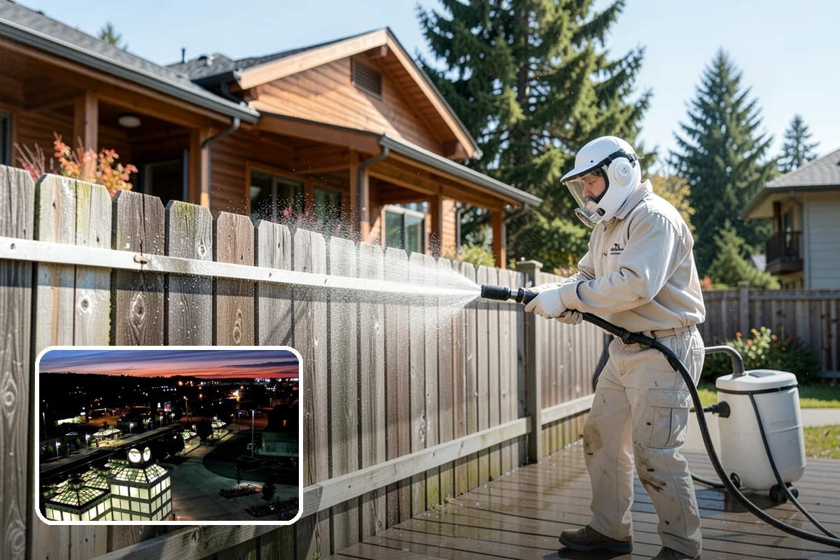 Wheelie Bin Cleaning in Auburn, King County, WA - Clears sludge and food residue from the bin interior