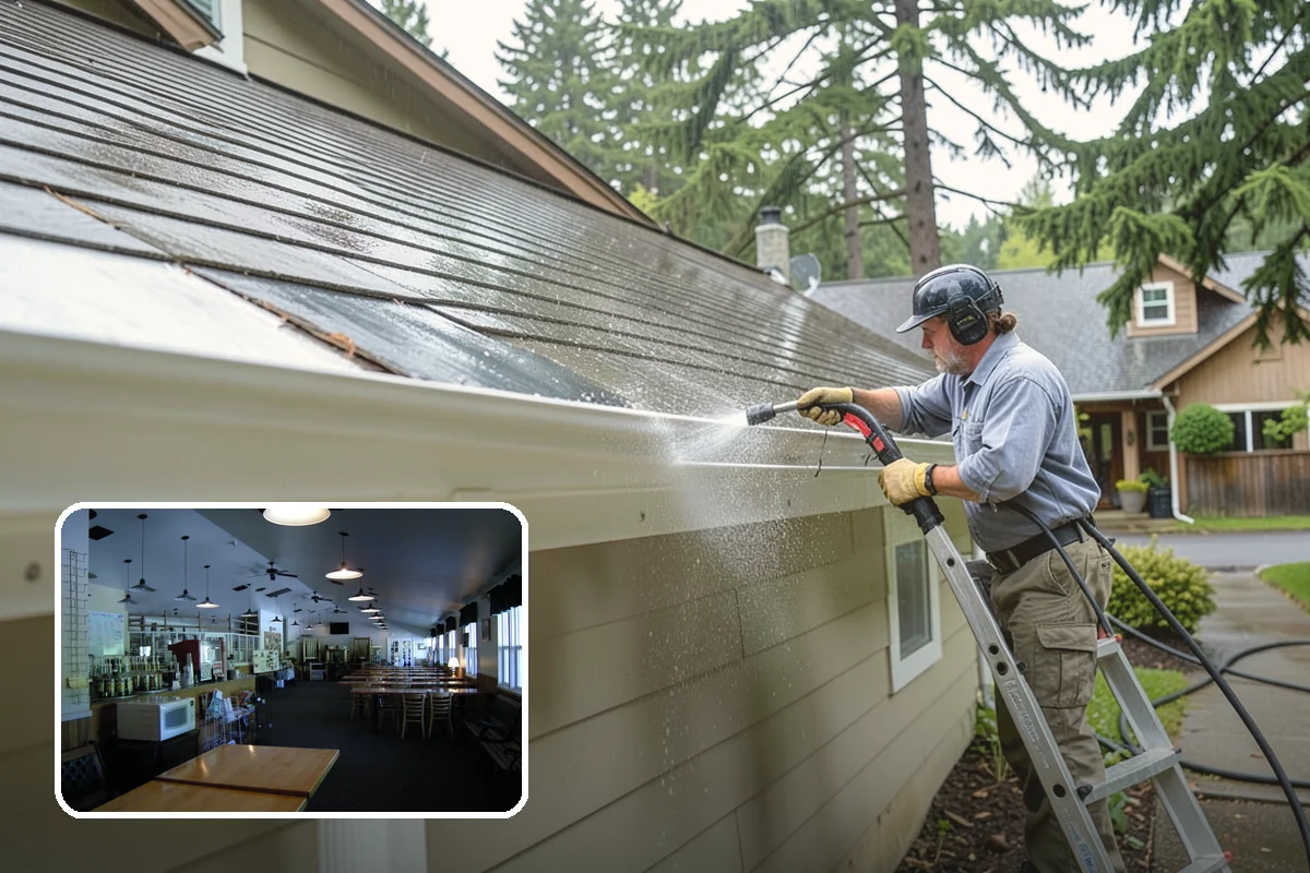 Wheelie Bin Cleaning in Black Diamond, King County, WA - Clears sludge and food residue from the bin interior