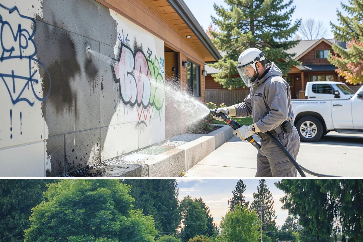 Wheelie Bin Cleaning in Bonney Lake, Pierce County, WA - Bin sludge and odor peak in the warmer months, so summer is the ideal time to keep wheelie bins clean.
