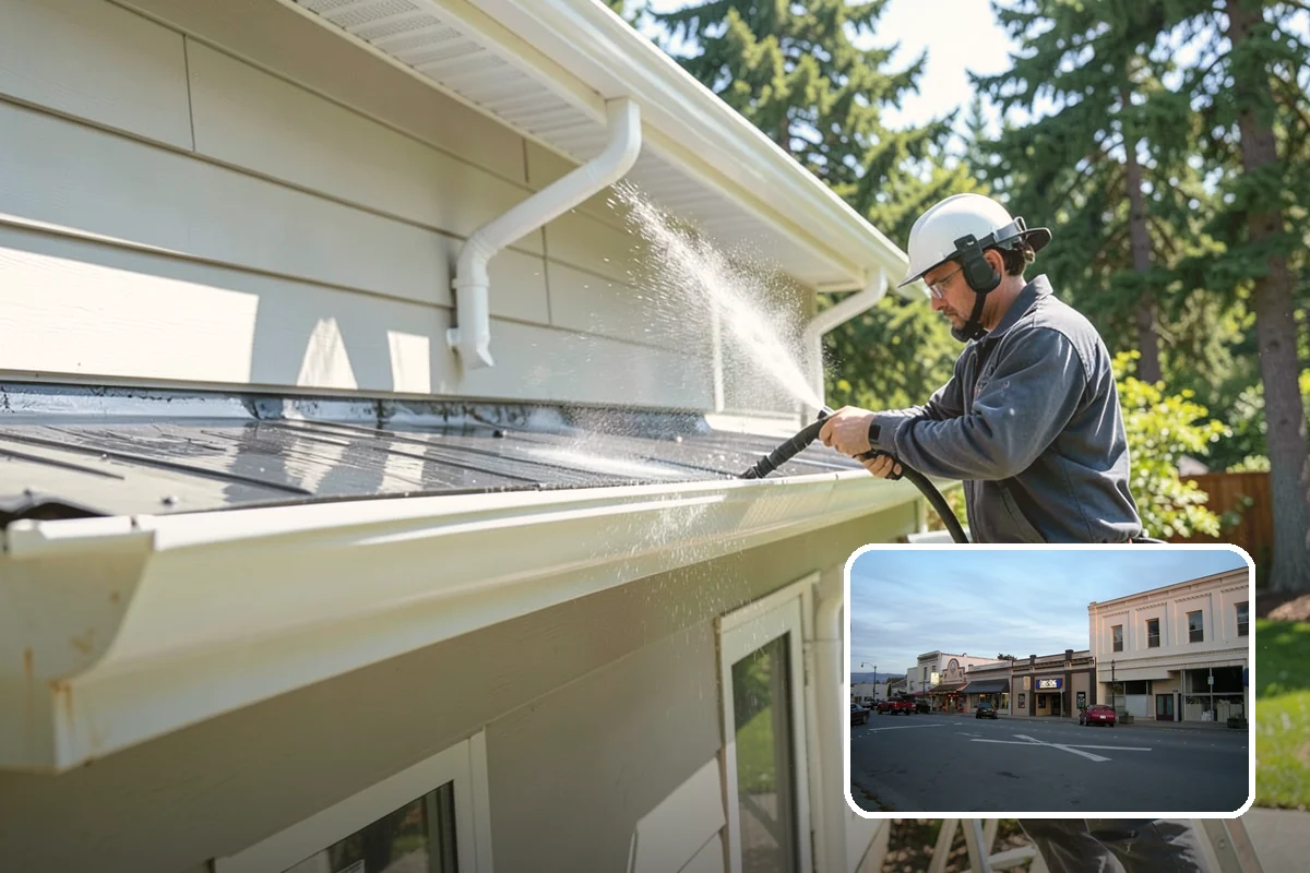 Wheelie Bin Cleaning in Burlington, Skagit County, WA - Clears sludge and food residue from the bin interior