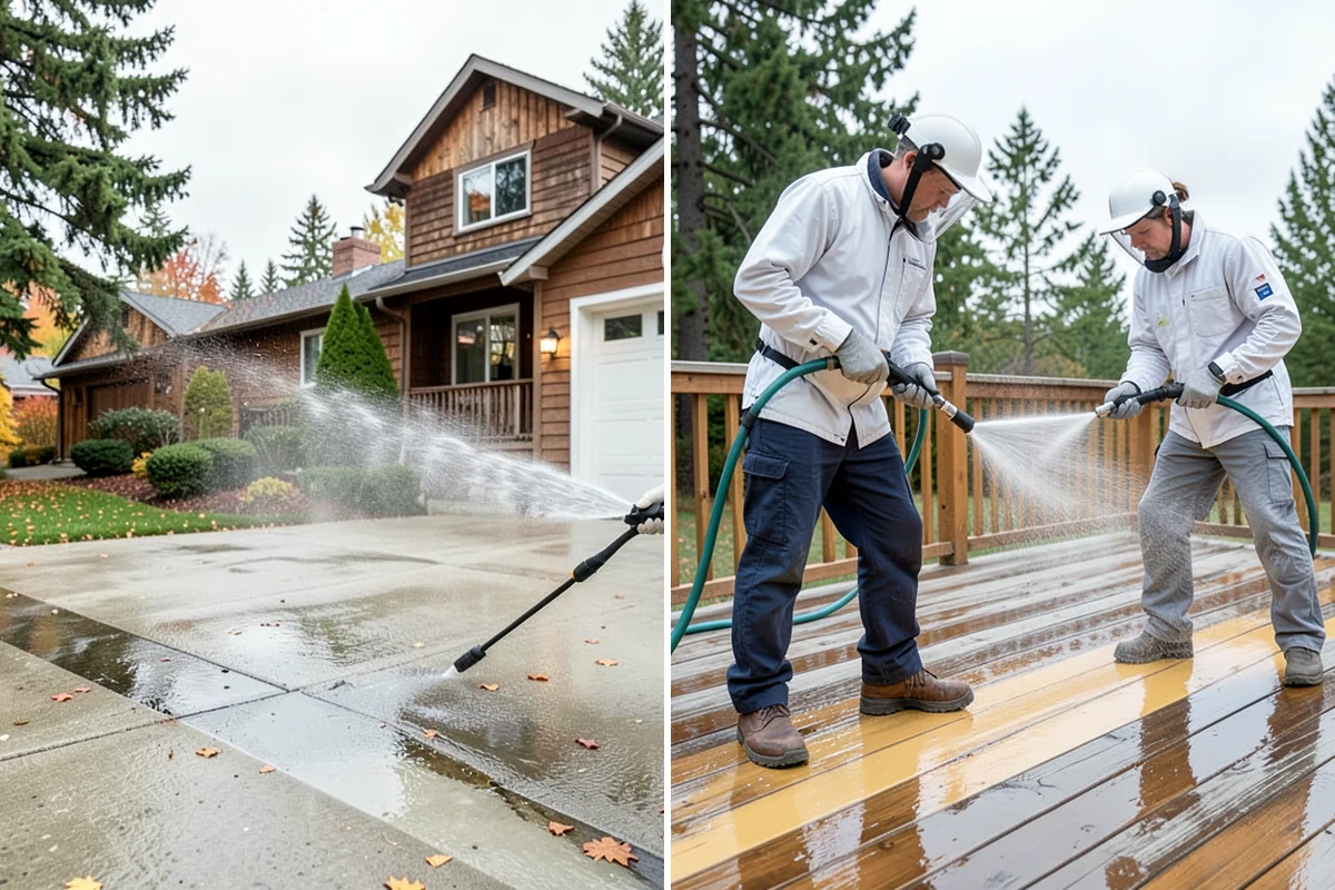 Wheelie Bin Cleaning in Concrete, Skagit County, WA - Empty and pre-rinse the bin inside and out