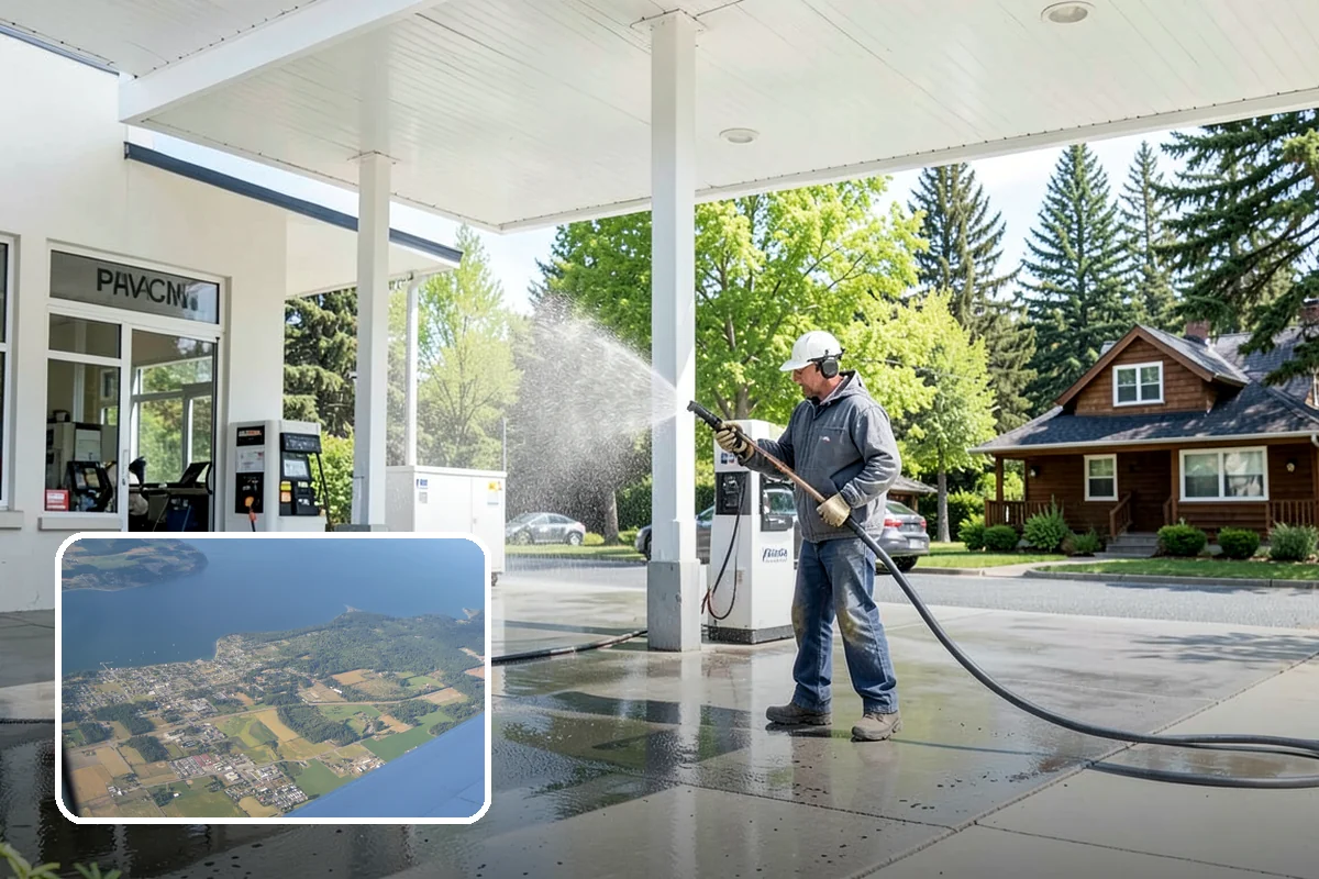 Wheelie Bin Cleaning in Coupeville, Island County, WA - Clears sludge and food residue from the bin interior