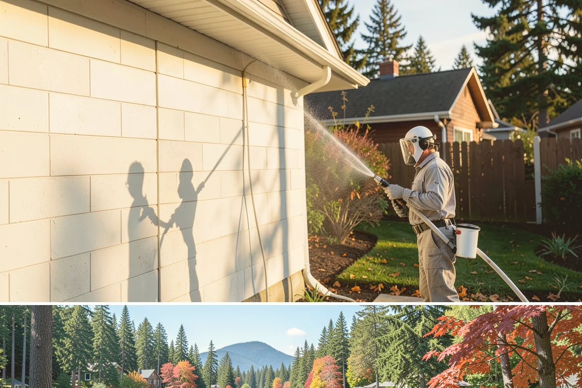 Wheelie Bin Cleaning in Covington, King County, WA - Bin sludge and odor peak in the warmer months, so summer is the ideal time to keep wheelie bins clean.