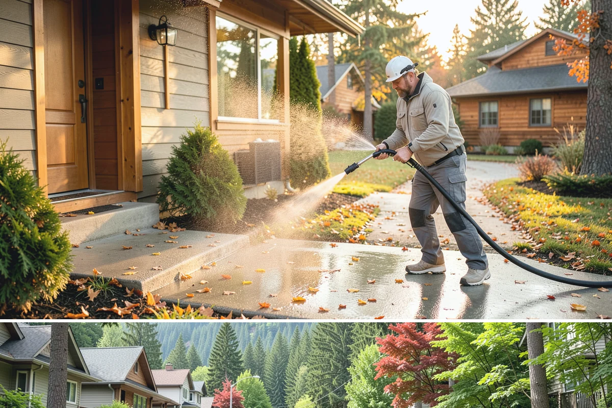 Wheelie Bin Cleaning in Darrington, Snohomish County, WA - Bin sludge and odor peak in the warmer months, so summer is the ideal time to keep wheelie bins clean.