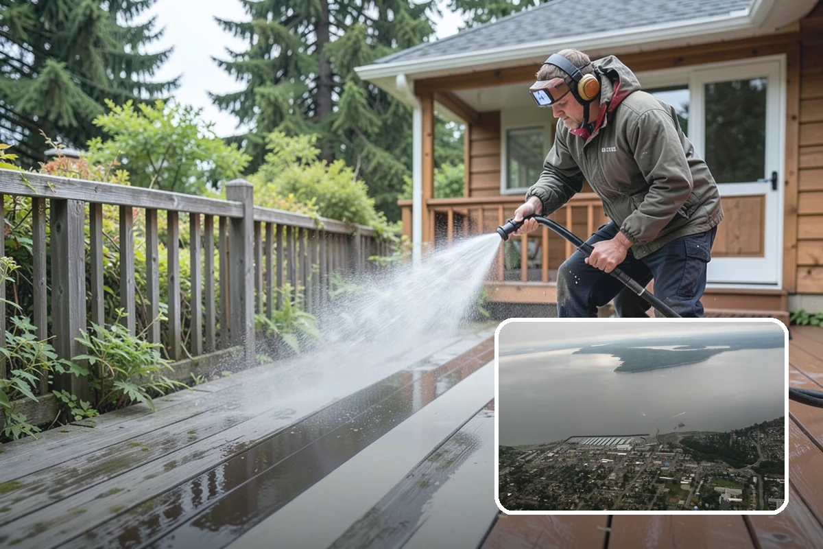 Wheelie Bin Cleaning in Des Moines, King County, WA - Clears sludge and food residue from the bin interior