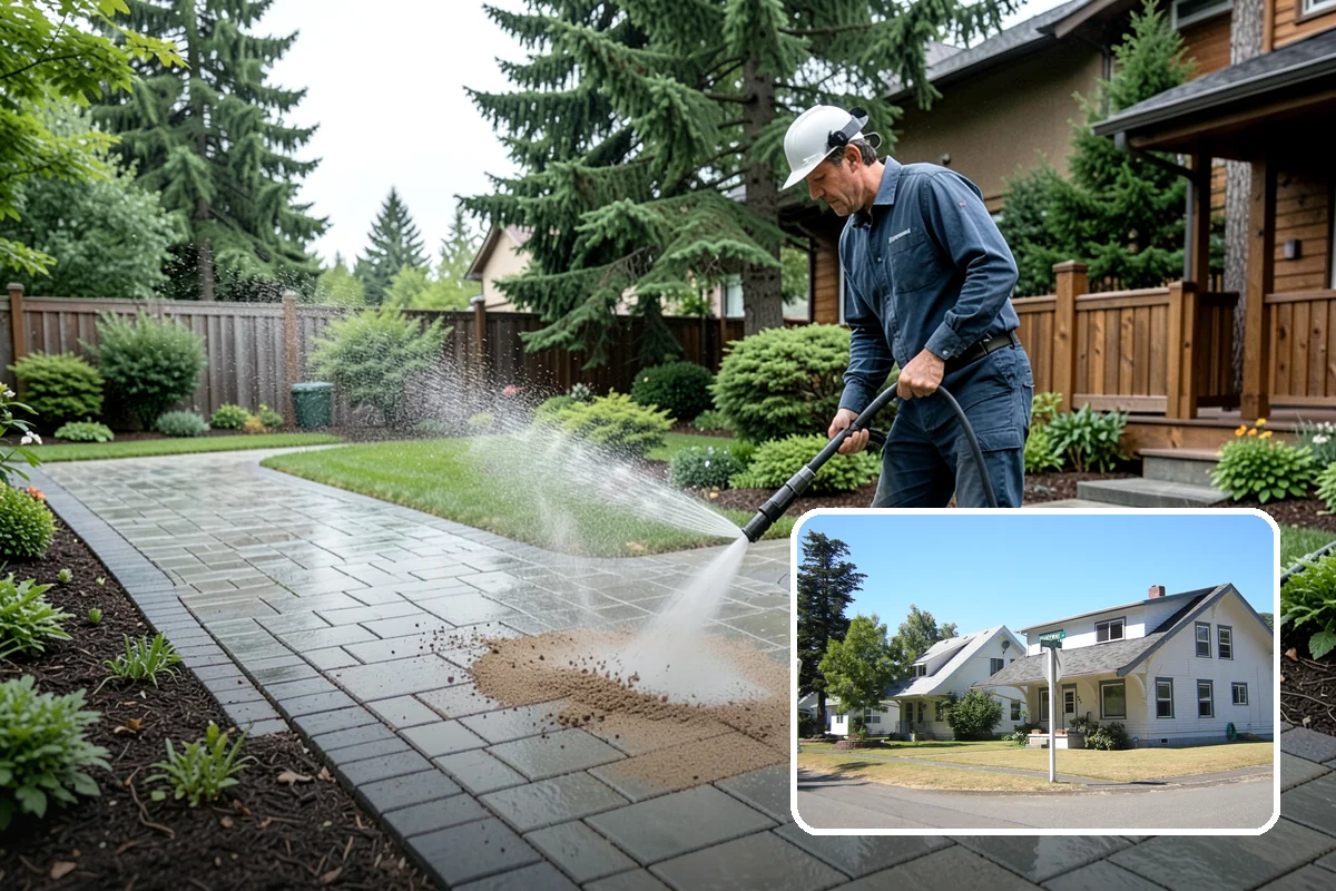 Wheelie Bin Cleaning in DuPont, Pierce County, WA - Clears sludge and food residue from the bin interior
