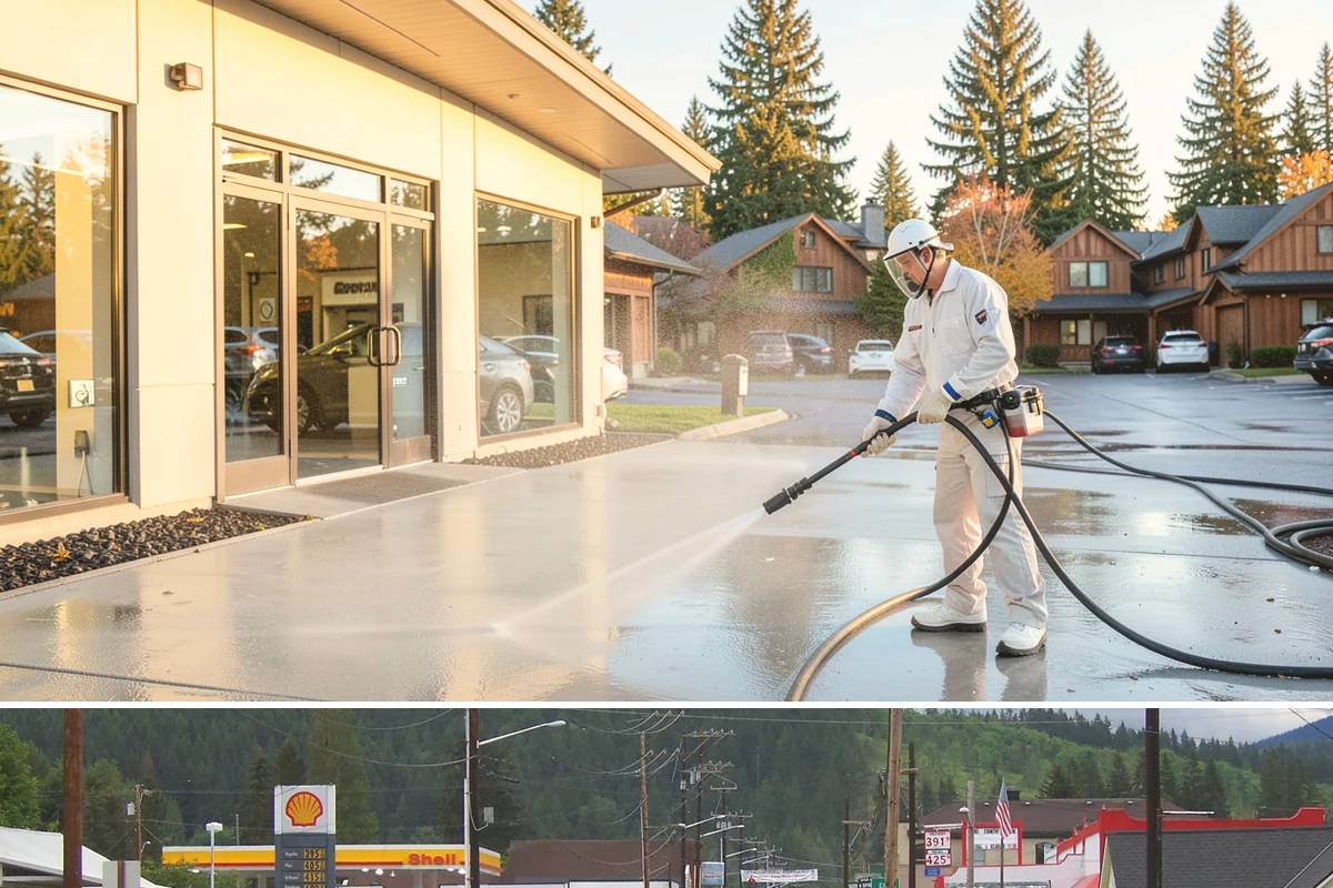 Wheelie Bin Cleaning in Granite Falls, Snohomish County, WA - Bin sludge and odor peak in the warmer months, so summer is the ideal time to keep wheelie bins clean.