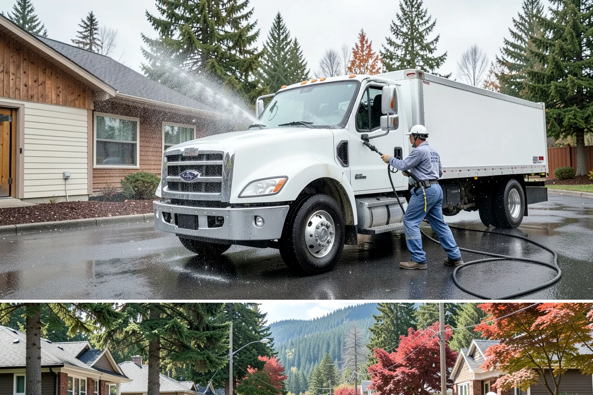 Wheelie Bin Cleaning in Hunts Point, King County, WA - Bin sludge and odor peak in the warmer months, so summer is the ideal time to keep wheelie bins clean.