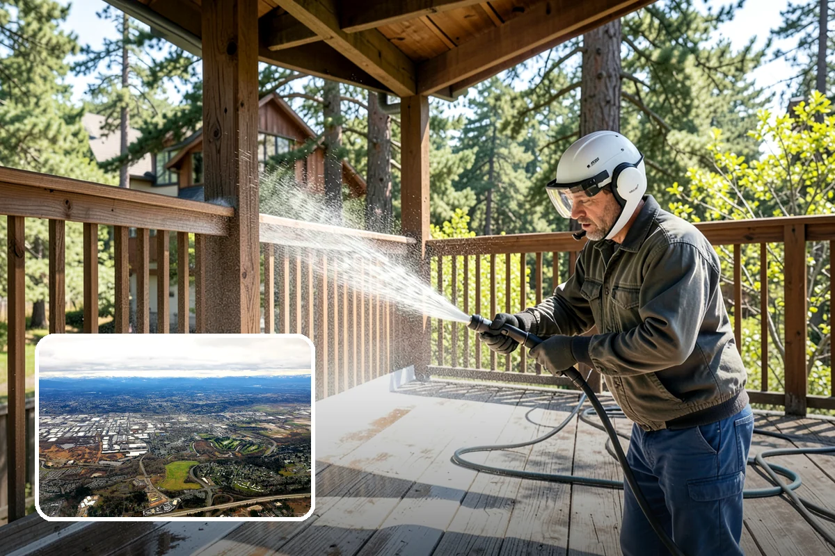 Wheelie Bin Cleaning in Kent, King County, WA - Clears sludge and food residue from the bin interior