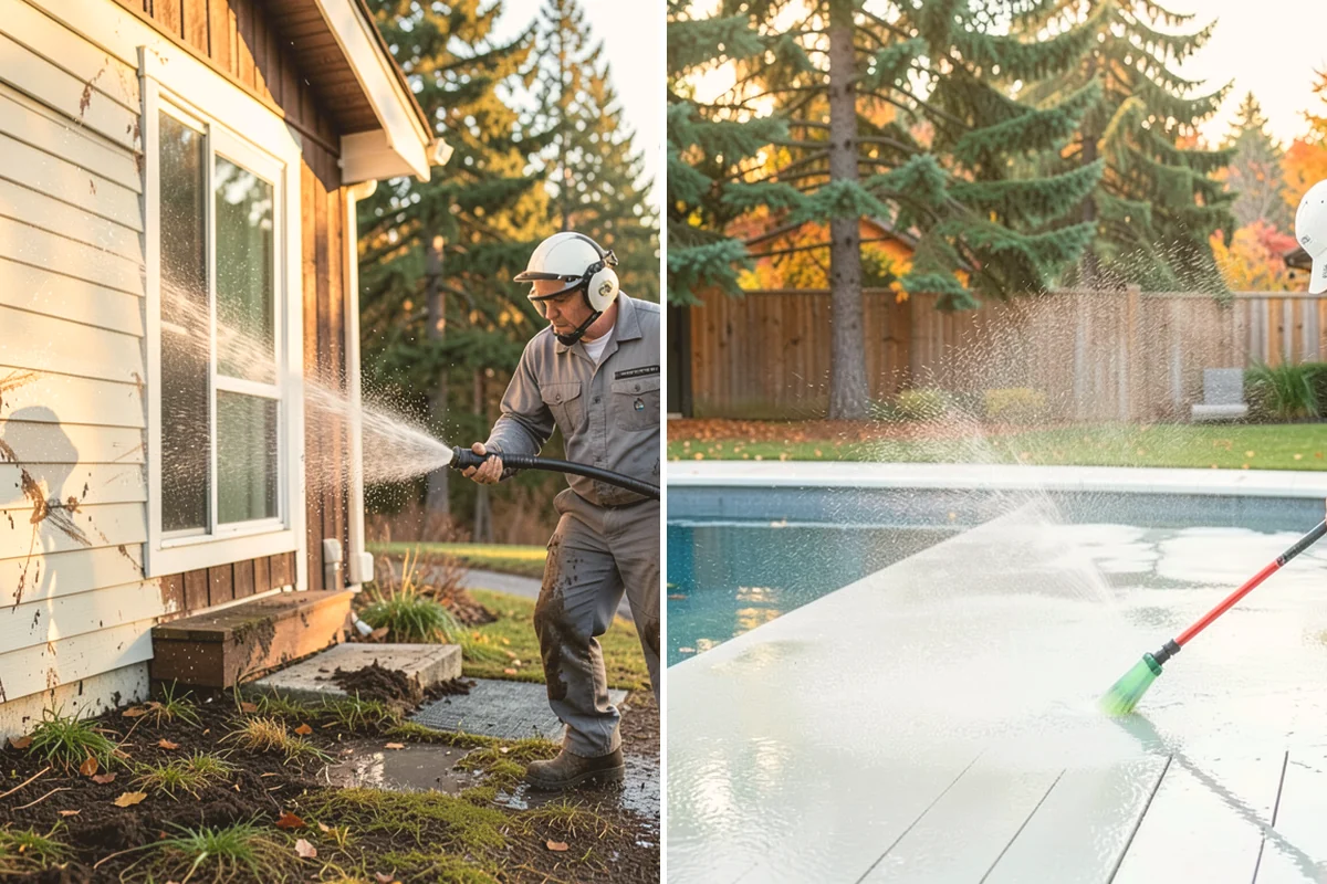 Wheelie Bin Cleaning in Kirkland, King County, WA - Empty and pre-rinse the bin inside and out