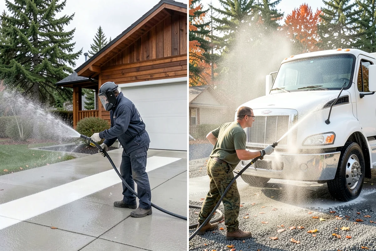 Wheelie Bin Cleaning in Lakewood, Pierce County, WA - Empty and pre-rinse the bin inside and out