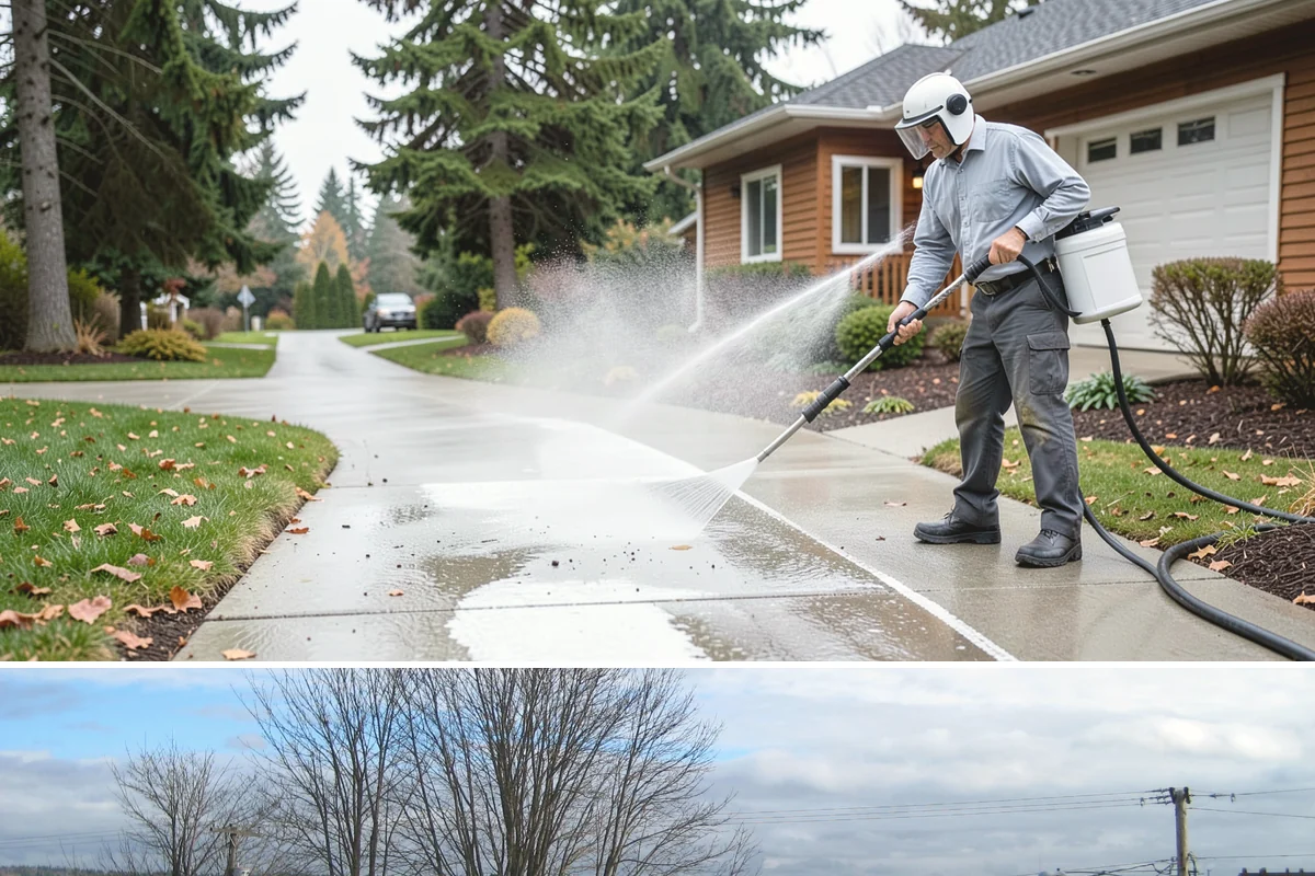 Wheelie Bin Cleaning in Langley, Island County, WA - Bin sludge and odor peak in the warmer months, so summer is the ideal time to keep wheelie bins clean.