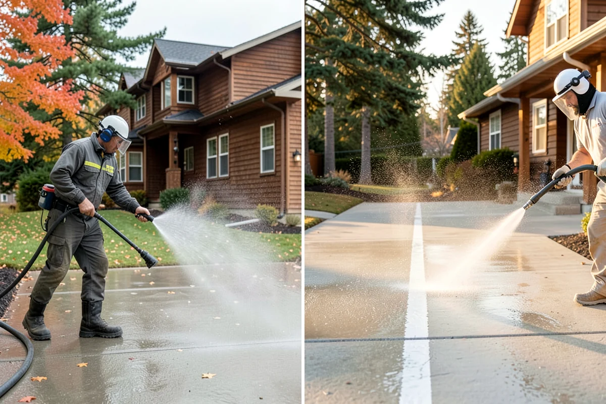 Wheelie Bin Cleaning in Maple Valley, King County, WA - Empty and pre-rinse the bin inside and out
