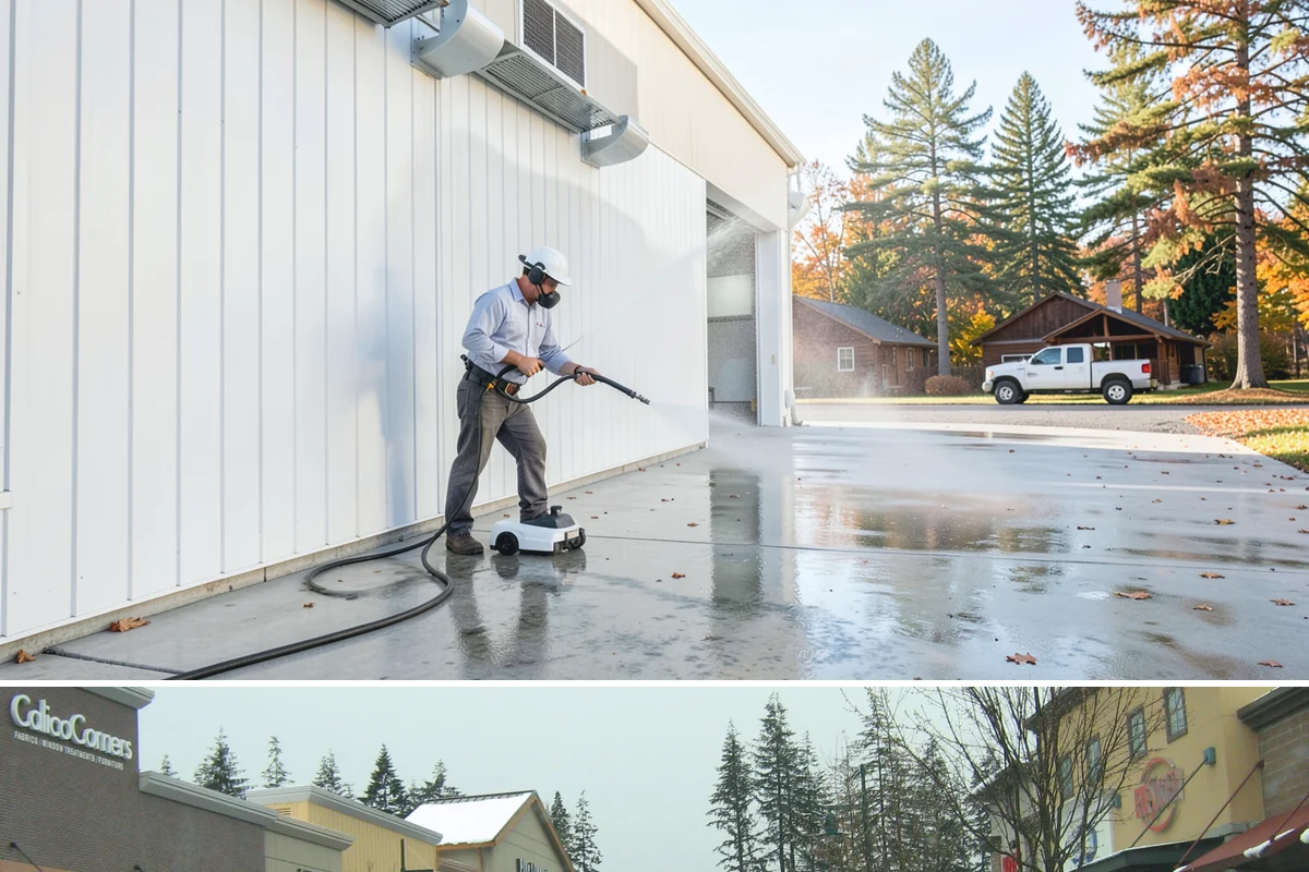 Wheelie Bin Cleaning in Mill Creek, Snohomish County, WA - Bin sludge and odor peak in the warmer months, so summer is the ideal time to keep wheelie bins clean.