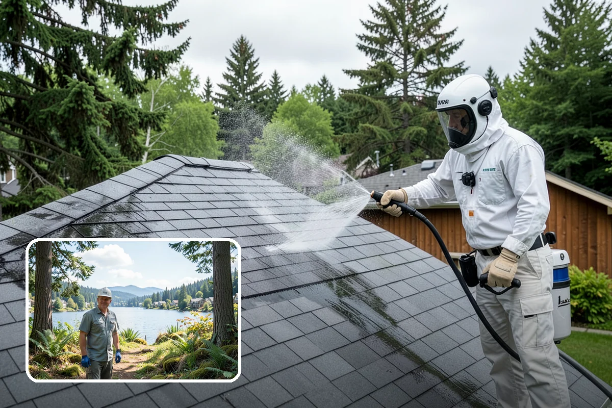 Wheelie Bin Cleaning in Milton, King County, WA - Clears sludge and food residue from the bin interior