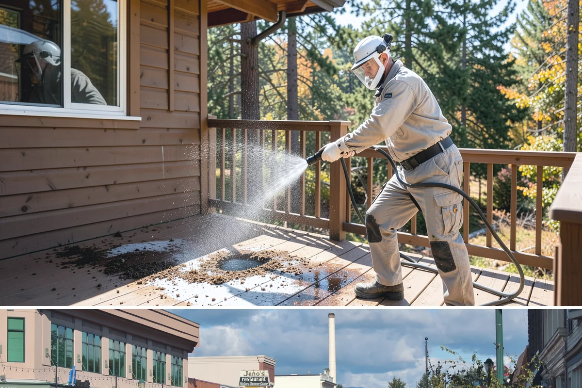 Wheelie Bin Cleaning in Monroe, Snohomish County, WA - Bin sludge and odor peak in the warmer months, so summer is the ideal time to keep wheelie bins clean.