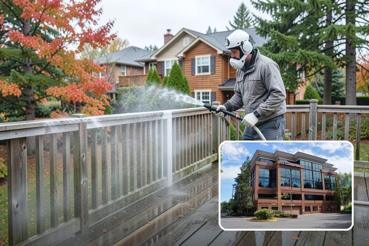 Wheelie Bin Cleaning in Mountlake Terrace, Snohomish County, WA - Clears sludge and food residue from the bin interior