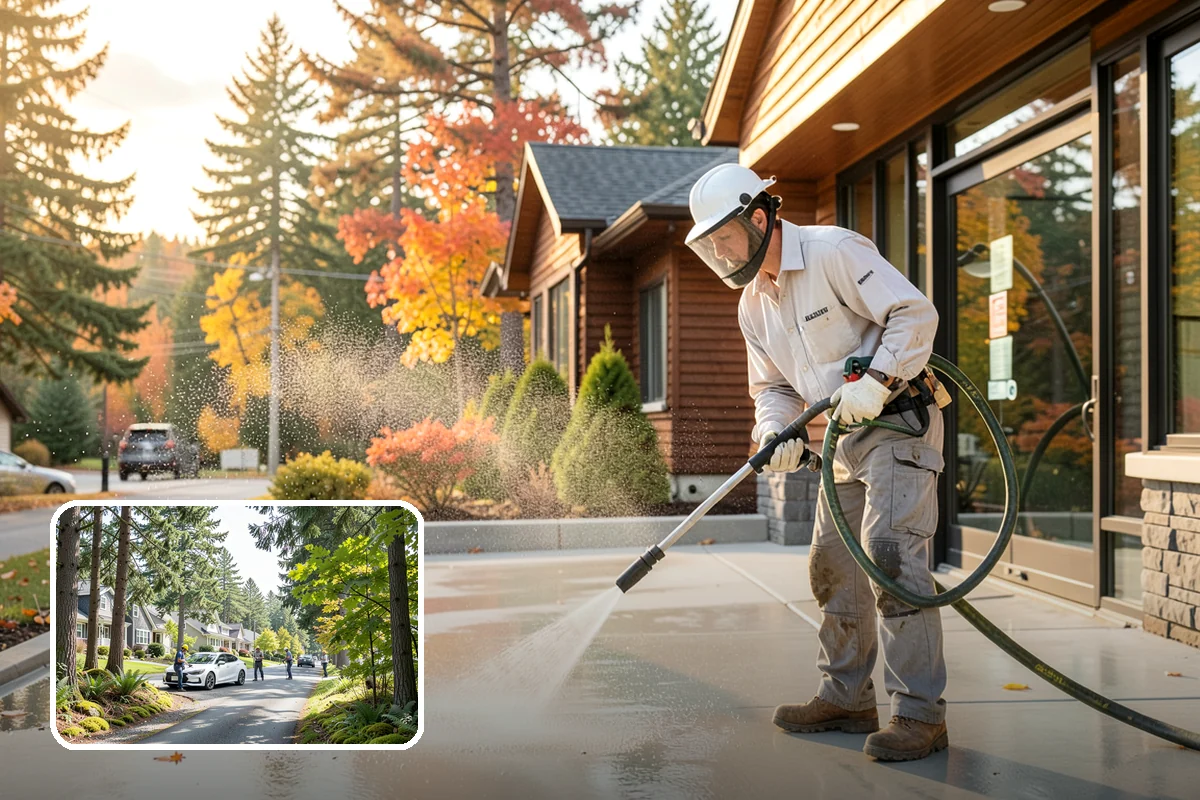 Wheelie Bin Cleaning in Normandy Park, King County, WA - Clears sludge and food residue from the bin interior