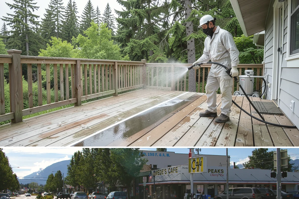 Wheelie Bin Cleaning in North Bend, King County, WA - Bin sludge and odor peak in the warmer months, so summer is the ideal time to keep wheelie bins clean.