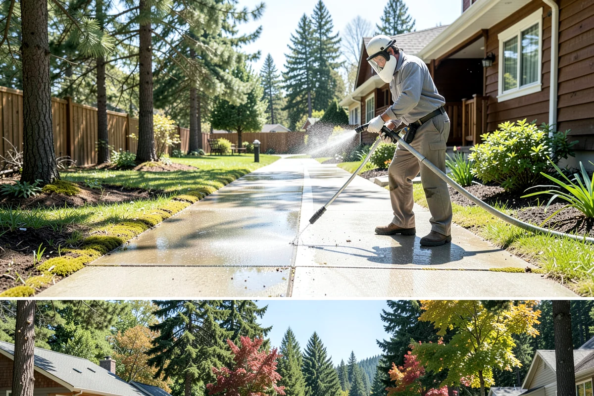 Wheelie Bin Cleaning in Orting, Pierce County, WA - Bin sludge and odor peak in the warmer months, so summer is the ideal time to keep wheelie bins clean.