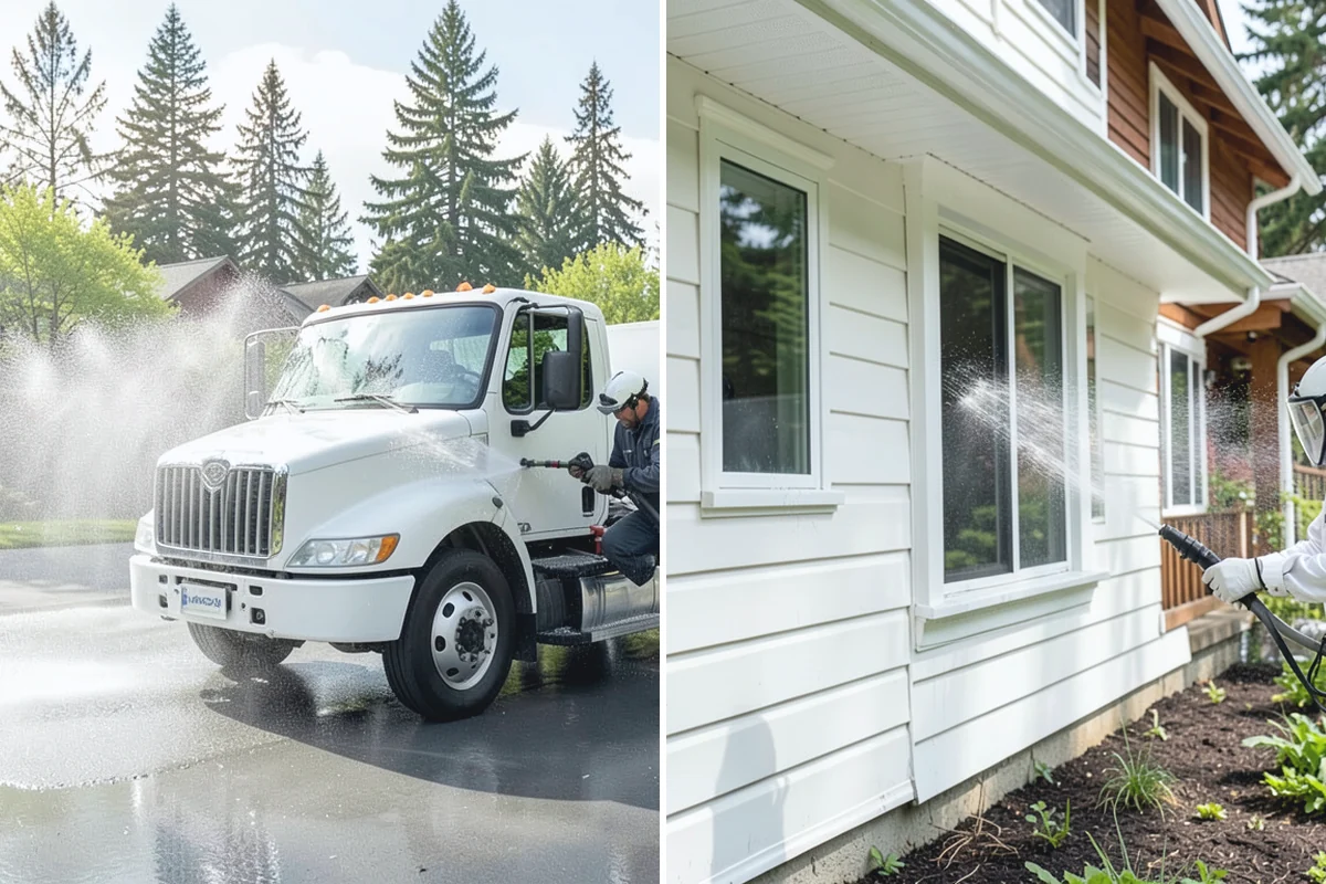 Wheelie Bin Cleaning in Redmond, King County, WA - Empty and pre-rinse the bin inside and out