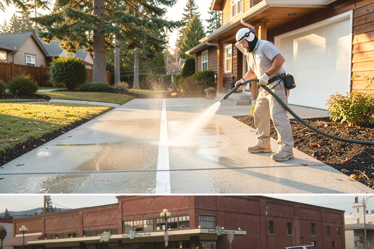 Wheelie Bin Cleaning in Sedro-Woolley, Skagit County, WA - Bin sludge and odor peak in the warmer months, so summer is the ideal time to keep wheelie bins clean.