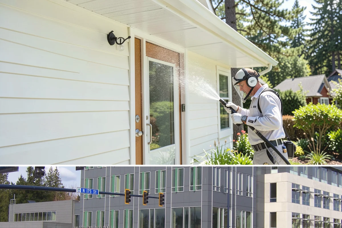 Wheelie Bin Cleaning in Shoreline, King County, WA - Bin sludge and odor peak in the warmer months, so summer is the ideal time to keep wheelie bins clean.