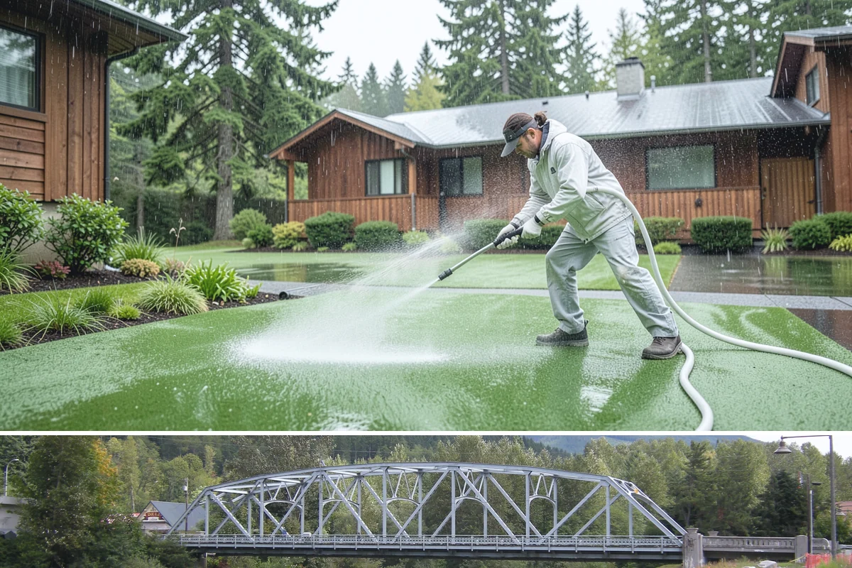 Wheelie Bin Cleaning in Skykomish, King County, WA - Bin sludge and odor peak in the warmer months, so summer is the ideal time to keep wheelie bins clean.