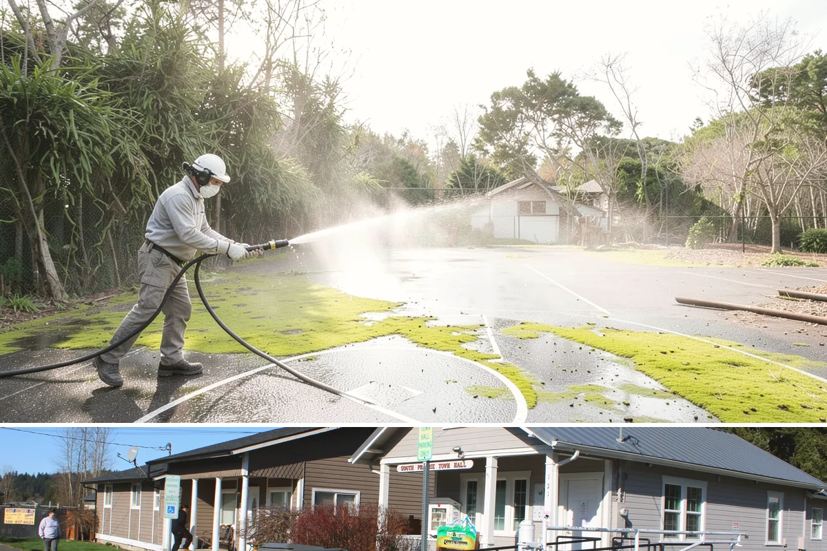 Wheelie Bin Cleaning in South Prairie, Pierce County, WA - Bin sludge and odor peak in the warmer months, so summer is the ideal time to keep wheelie bins clean.