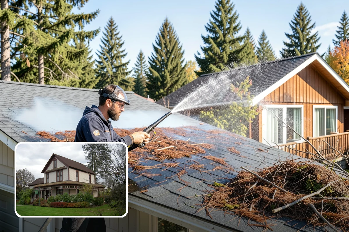 Wheelie Bin Cleaning in Sumner, Pierce County, WA - Clears sludge and food residue from the bin interior