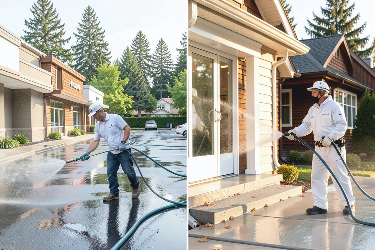 Wheelie Bin Cleaning in Woodinville, King County, WA - Empty and pre-rinse the bin inside and out