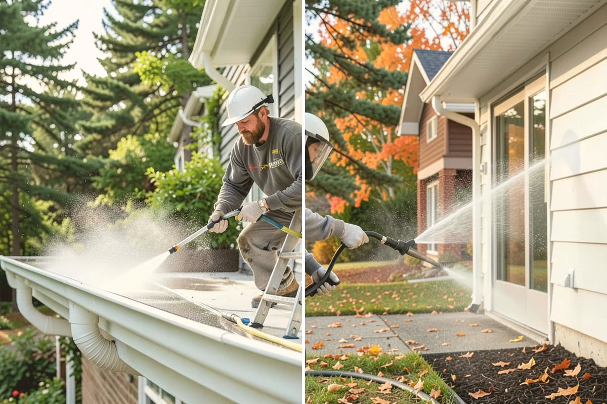 Whole Home Exterior Cleaning in Algona, King County, WA - Survey the full exterior and plan the sequence