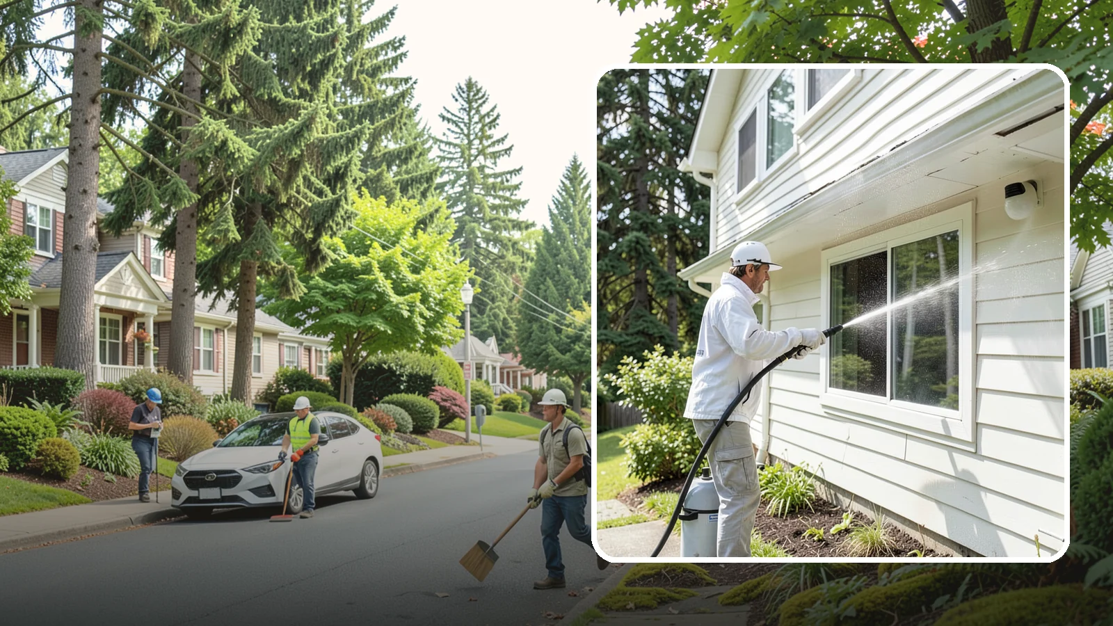 Whole Home Exterior Cleaning in Beaux Arts Village, King County, WA - Whole home exterior cleaning is a complete package covering siding, trim, eaves, and entry surfaces for a fully refreshed...