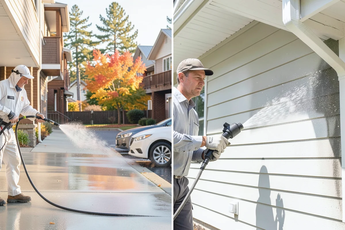 Whole Home Exterior Cleaning in Beaux Arts Village, King County, WA - Survey the full exterior and plan the sequence