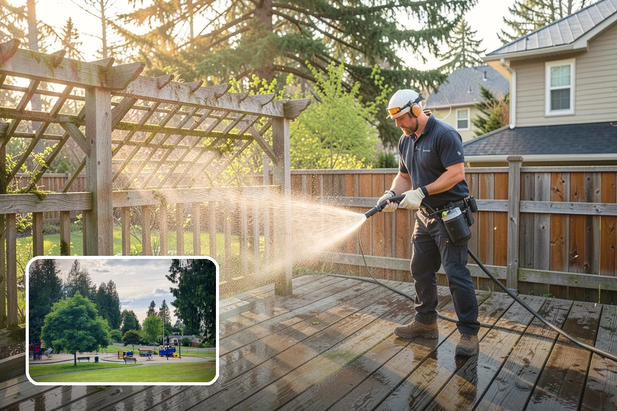 Whole Home Exterior Cleaning in Bonney Lake, Pierce County, WA - Covers every exterior surface in one visit