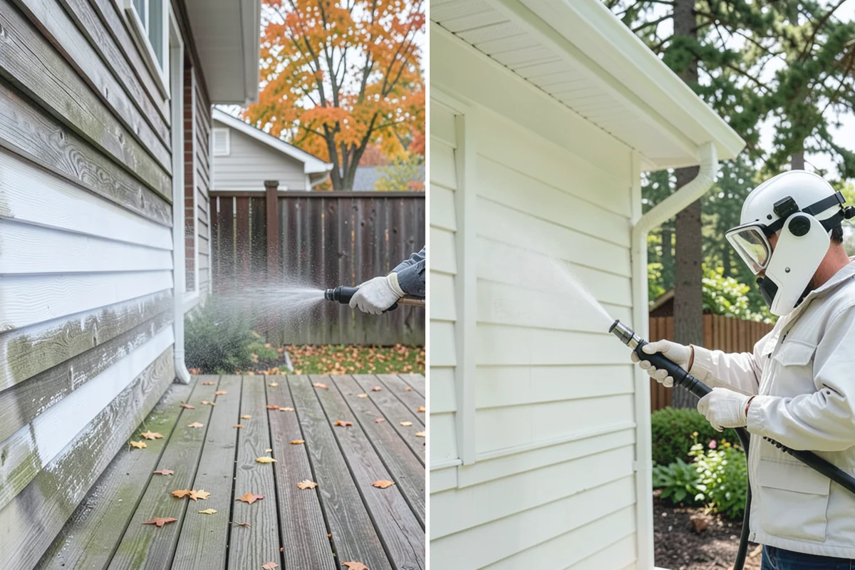 Whole Home Exterior Cleaning in Bonney Lake, Pierce County, WA - Survey the full exterior and plan the sequence