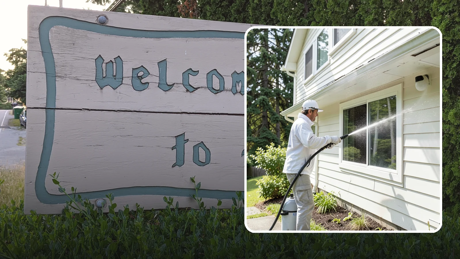 Whole Home Exterior Cleaning in Brier, Snohomish County, WA - Whole home exterior cleaning is a complete package covering siding, trim, eaves, and entry surfaces for a fully refreshed...