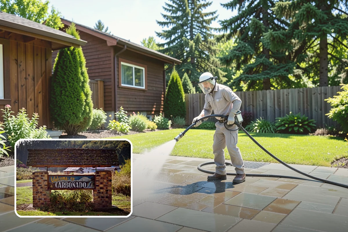 Whole Home Exterior Cleaning in Carbonado, Pierce County, WA - Covers every exterior surface in one visit