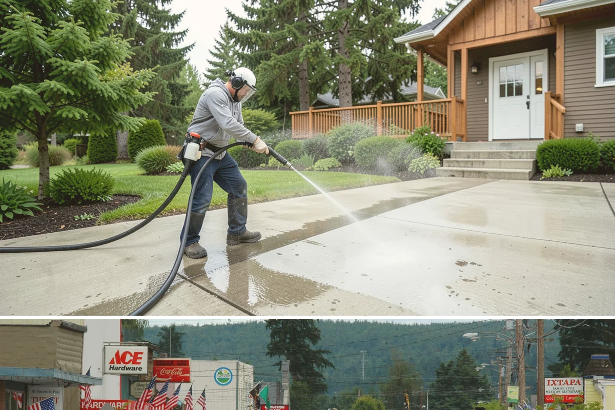 Whole Home Exterior Cleaning in Carnation, King County, WA - Book the full package during the dry summer window so every surface dries cleanly before the rains return.