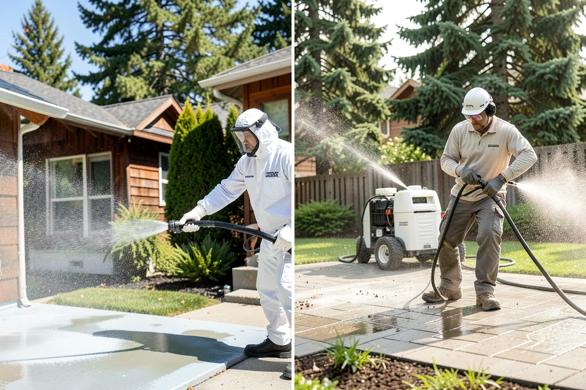 Whole Home Exterior Cleaning in Clyde Hill, King County, WA - Survey the full exterior and plan the sequence