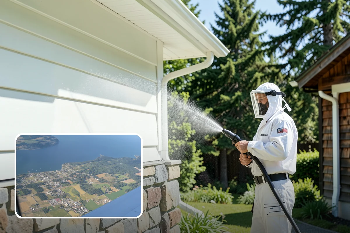 Whole Home Exterior Cleaning in Coupeville, Island County, WA - Covers every exterior surface in one visit